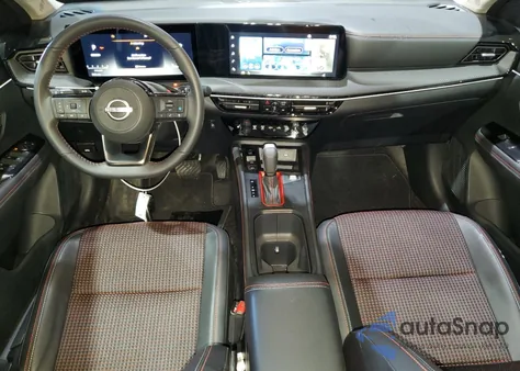 2025 Nissan Kicks Sr from USA, damaged, VIN 3N8AP6DD2SL435290